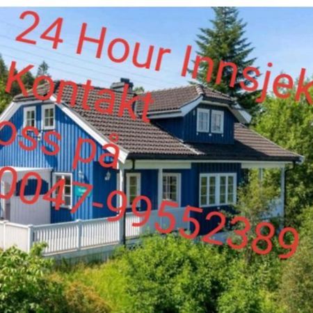 Blue House Brevik Porsgrunn 호텔 외부 사진