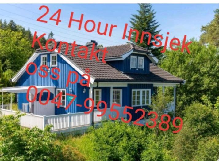 Blue House Brevik Porsgrunn 호텔 외부 사진